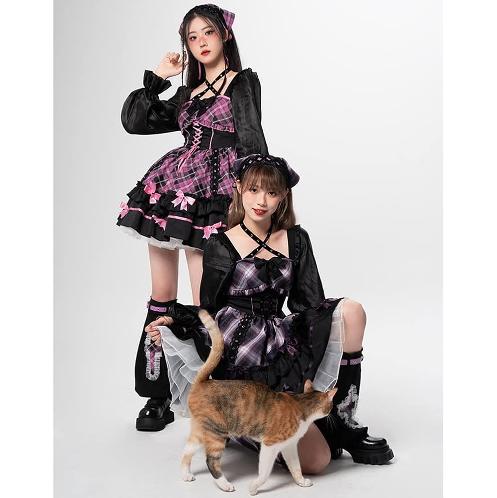 お出かけにも❤️ゴスロリコスプレドレス　イベントにぴったり女子会コーデ Lolis（ロリス）｜どこよりも安いロリータ専門ショップ